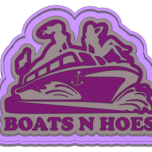 Boats n Hoes Silicone Mold