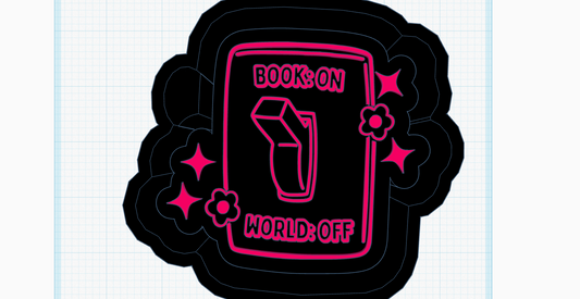Book World Silicone Mold