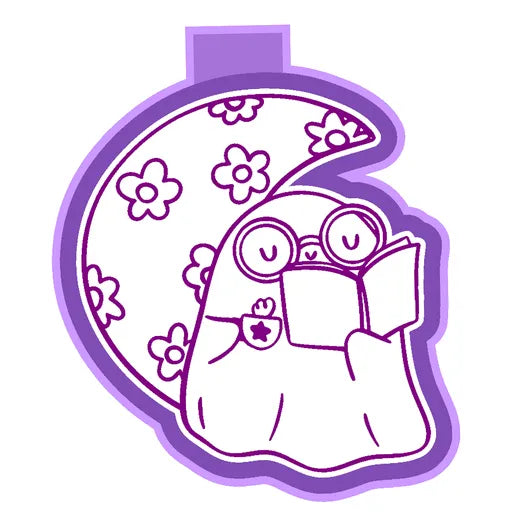Bookish Ghost Silicone Mold