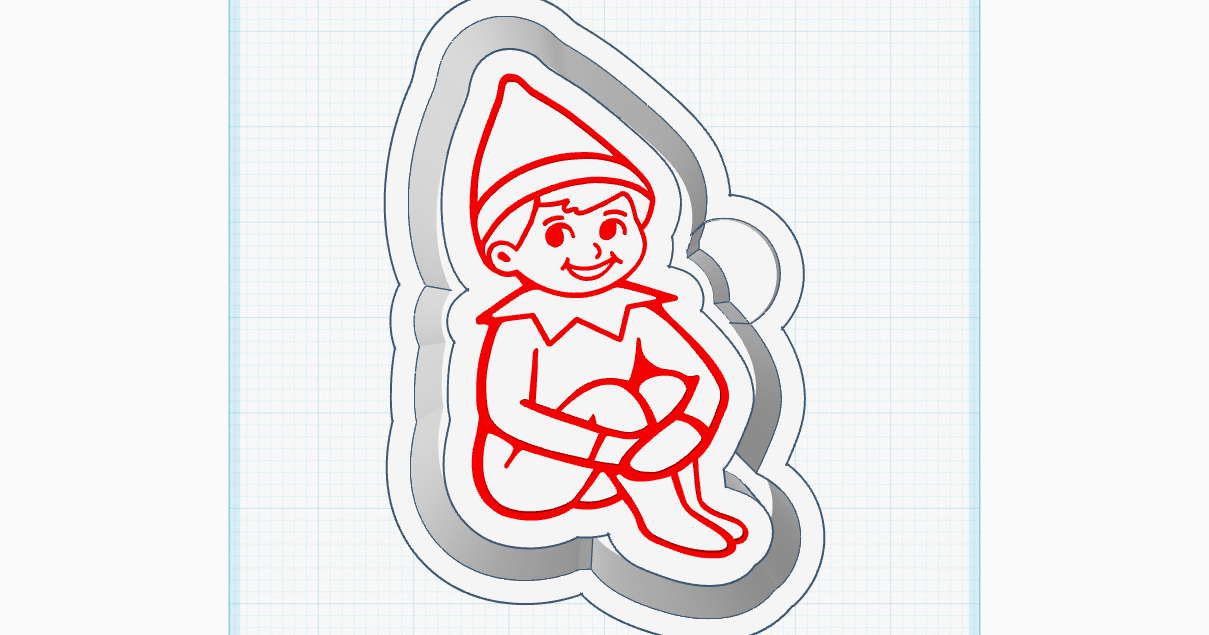 Boy Elf Silicone Mold