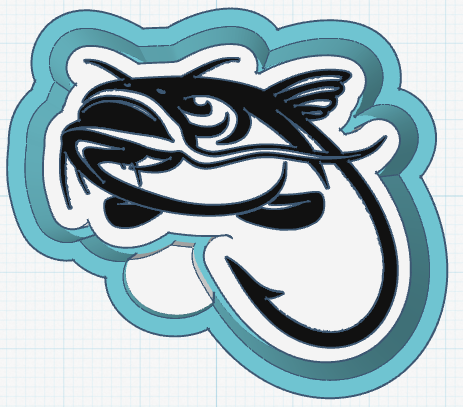 Catfish Hook Silicone Mold