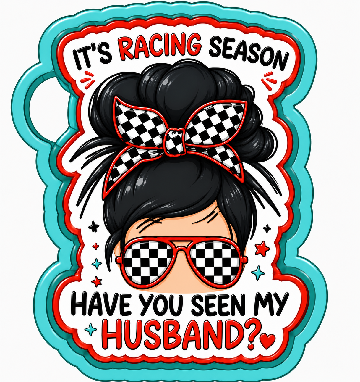 Racing Season - Husband Silicone Mold