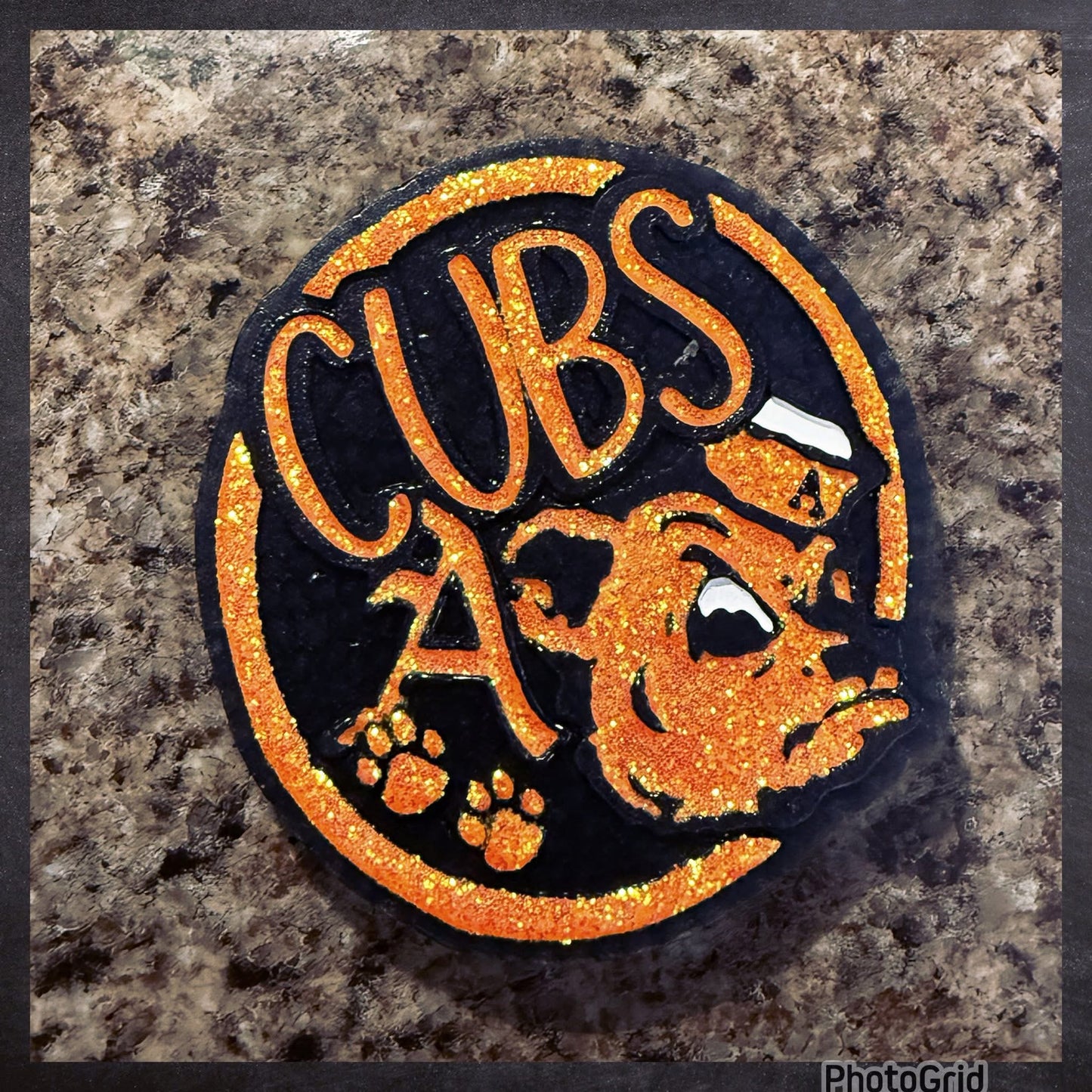 "A" Cubs Silicone Mold