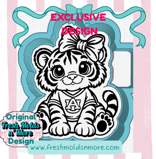 Baby Aubie Freshie Mold
