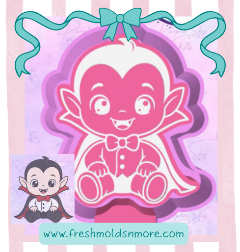 Baby Vampire Freshie Mold