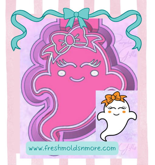 Girly Boo Freshie Mold