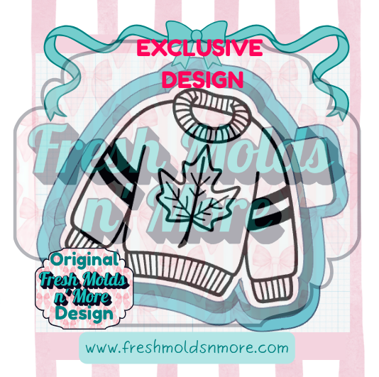 Fall Sweater Freshie Mold