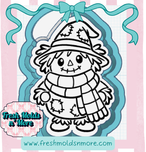 Chubby Scarecrow Freshie Mold