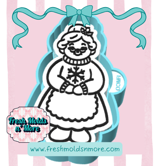 Grammy Claus Freshie Mold