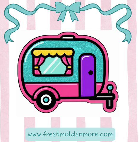 Trendy Camper Silicone Mold