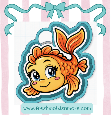 Friendly Fishy Silicone Mold