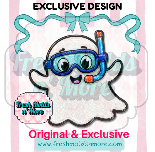 Scuba Ghost Silicone Mold