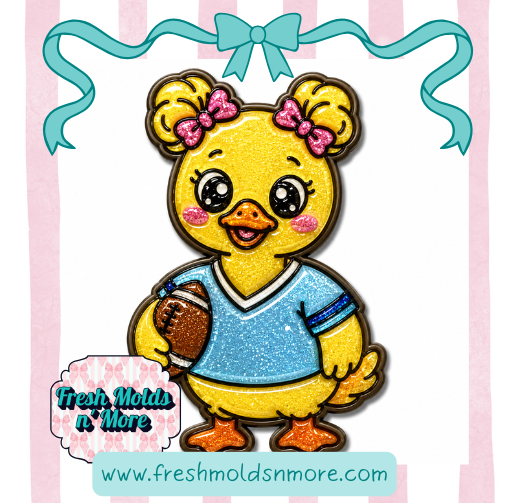 Football Goose Silcone Mold