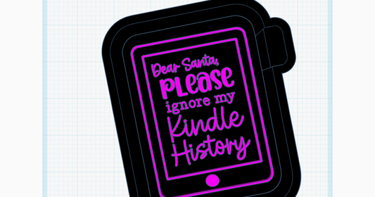 Dear Santa Silicone Mold