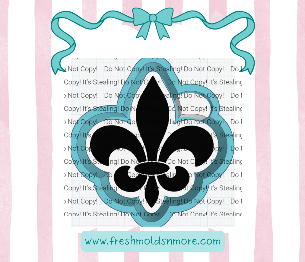 Fleur De Lis Silicone Mold