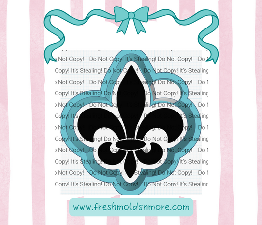 Fleur De Lis Silicone Mold