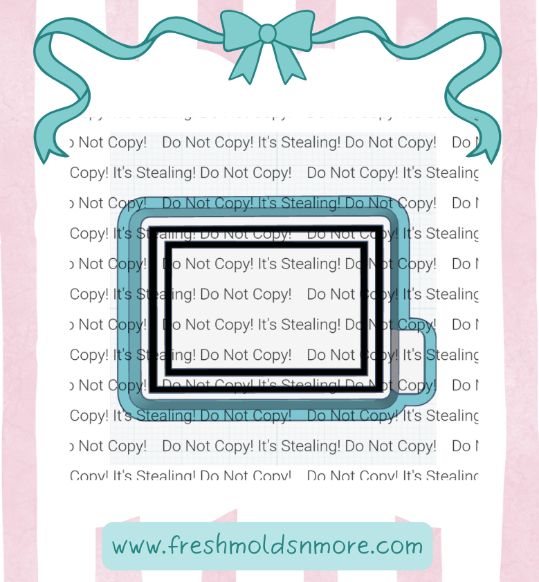 Rectangle Frame Silicone Mold