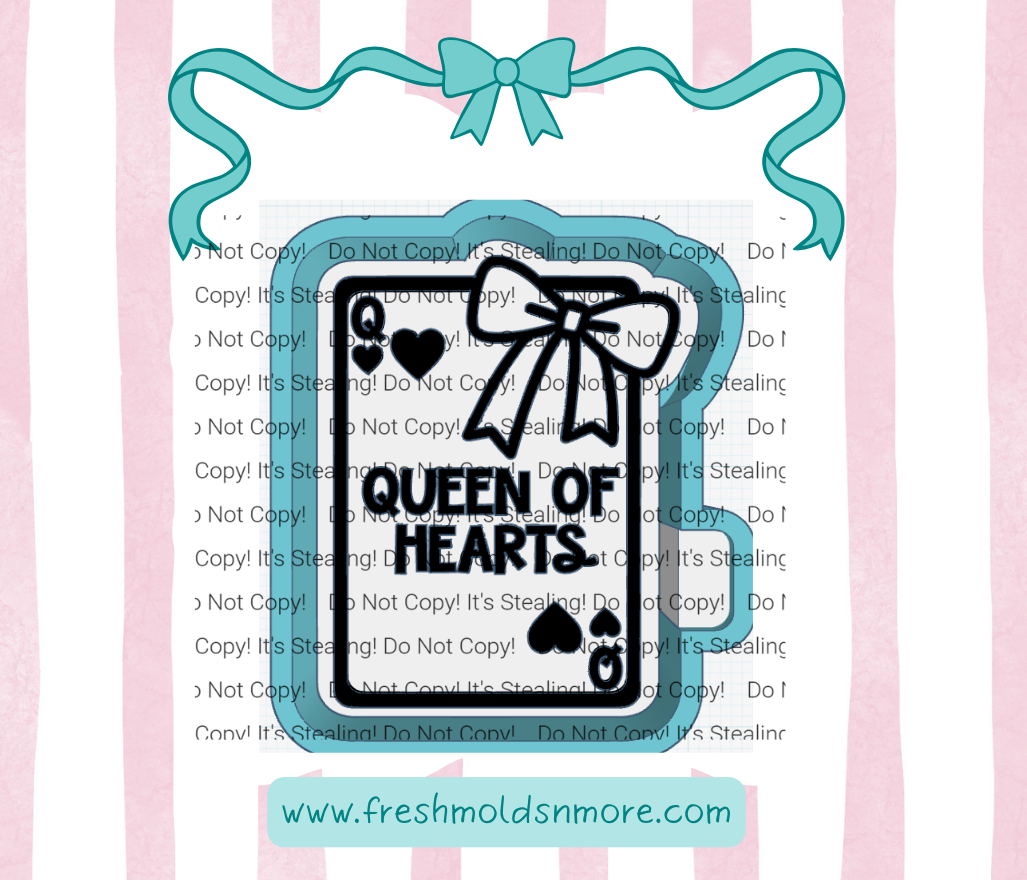 Queen of Hearts Silicone Mold