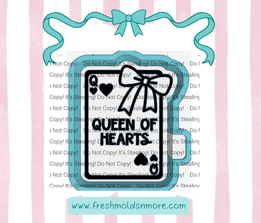 Queen of Hearts Silicone Mold