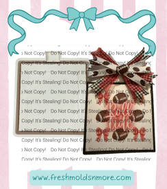 4" Square Mold with Alabama Cardstock