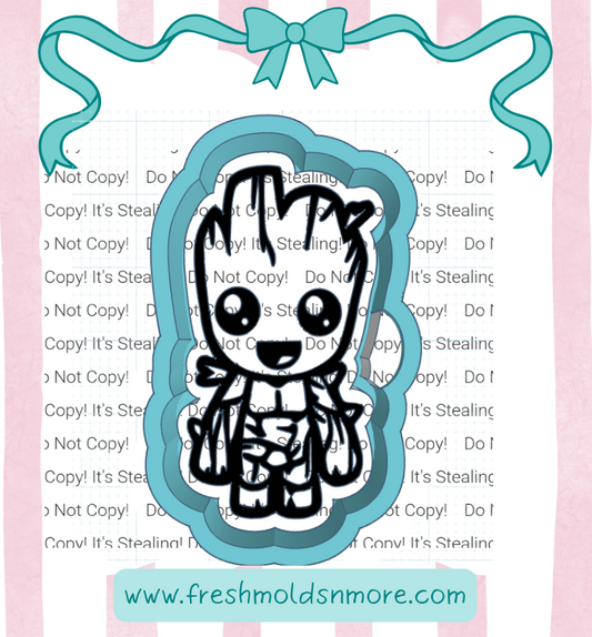 Baby Groot Silicone Mold