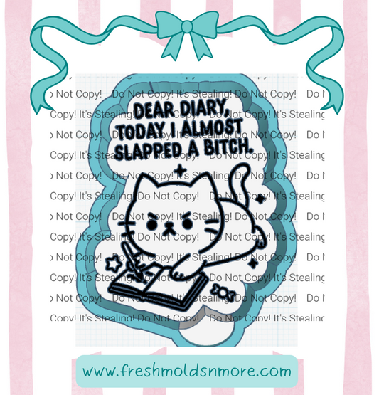Dear Diary Silicone Mold