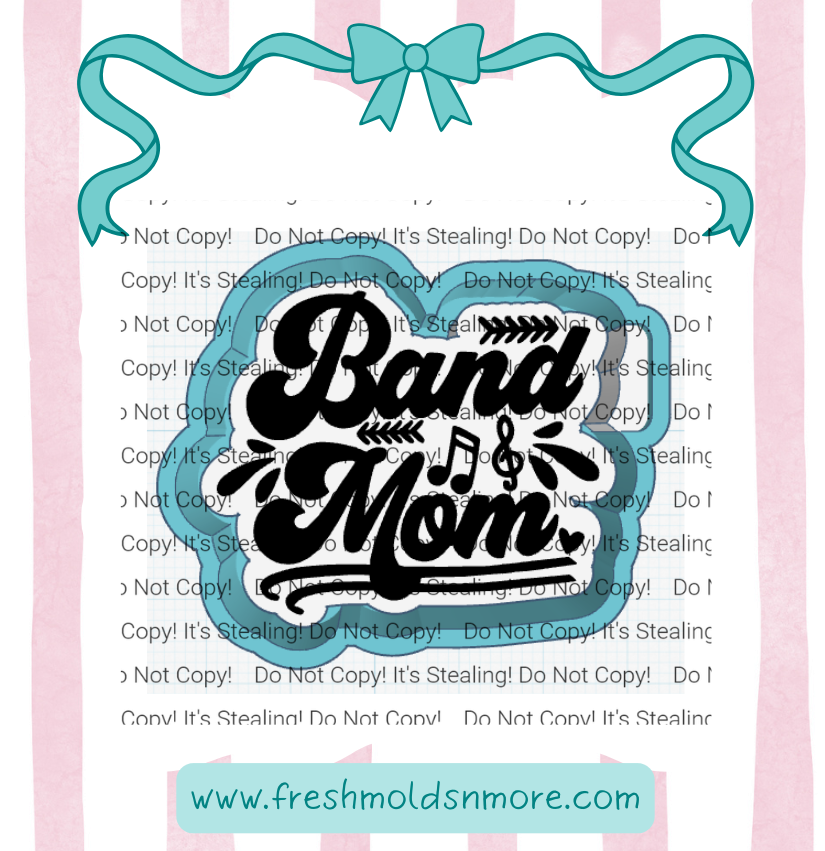 Band Mom Silicone Mold