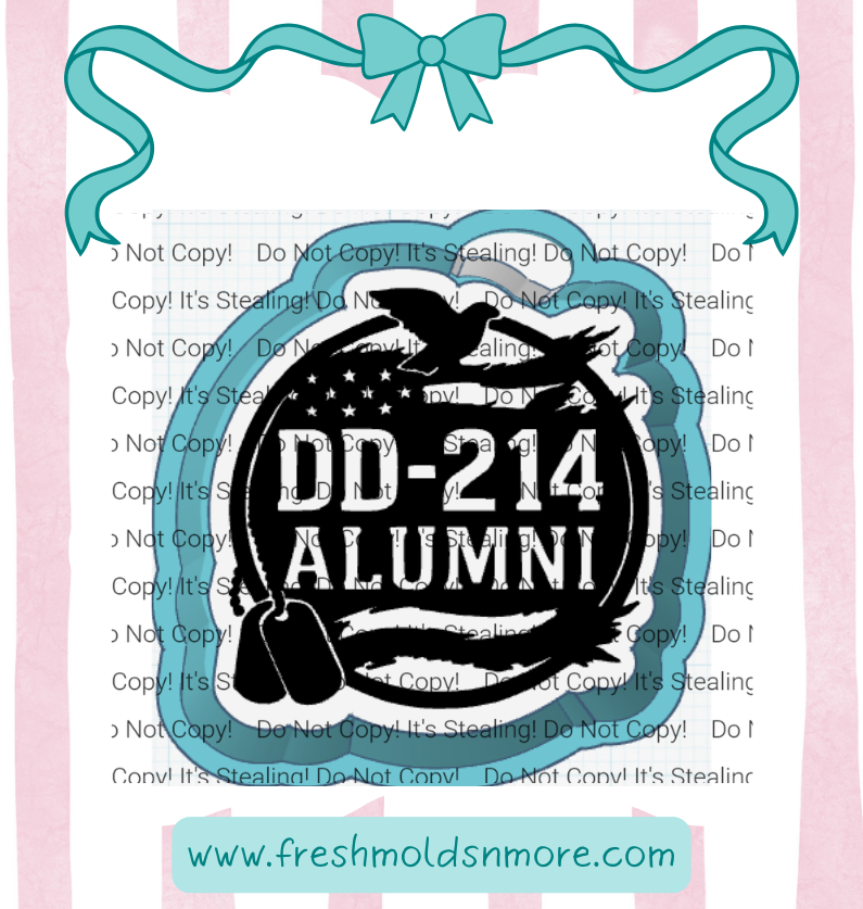 DD-214 Alumni Silicone Mold