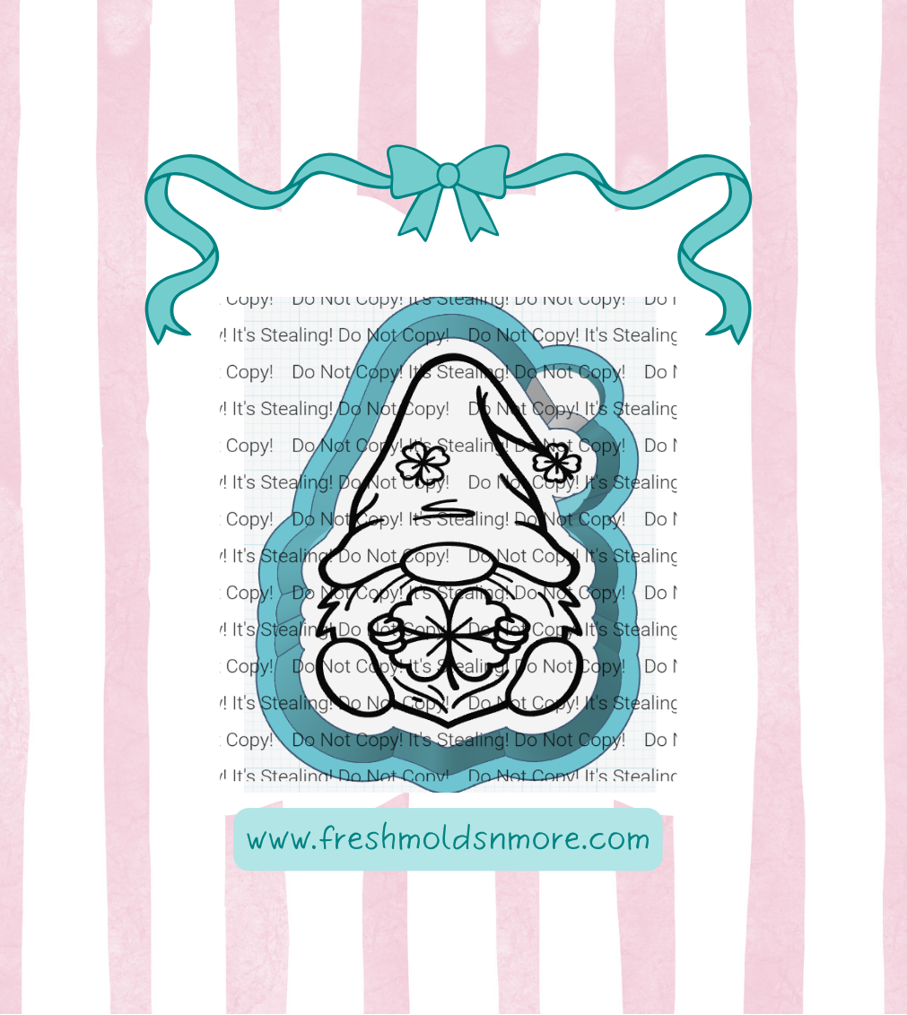 Clover Gnome Silicone Mold
