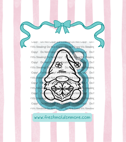 Clover Gnome Silicone Mold