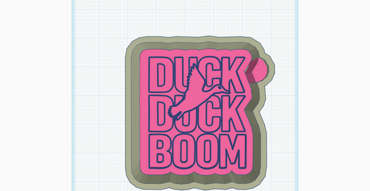 Duck Duck Boom Silicone Mold