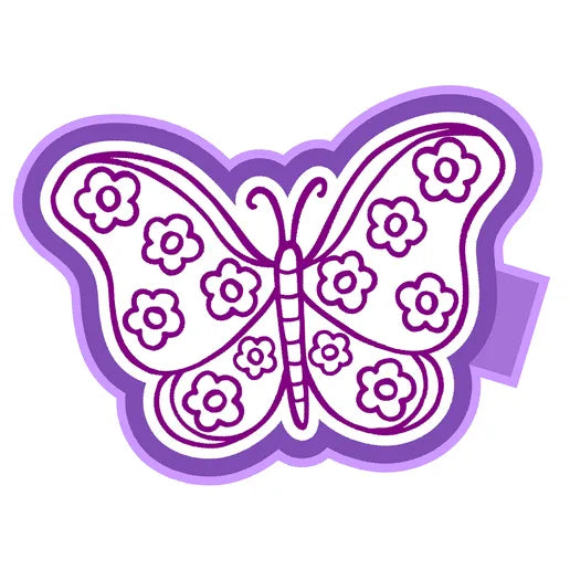 Floral Butterfly Silicone Mold