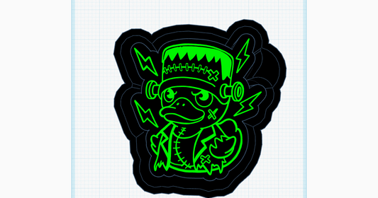 Frankenduck Silicone Mold