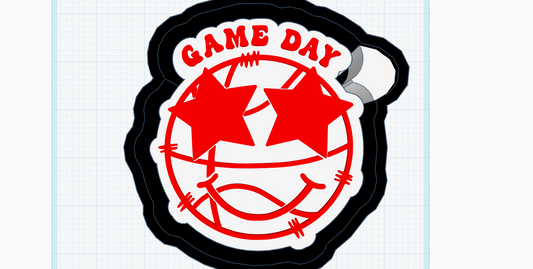 Game Day Basketball Silicone Mold