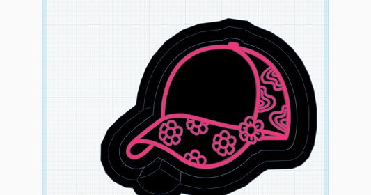 Groovy Hat Silicone Mold