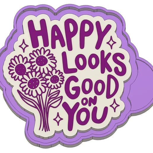 Happy Looks Good Silicone Mold