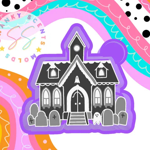 Haunted House Silicone Mold