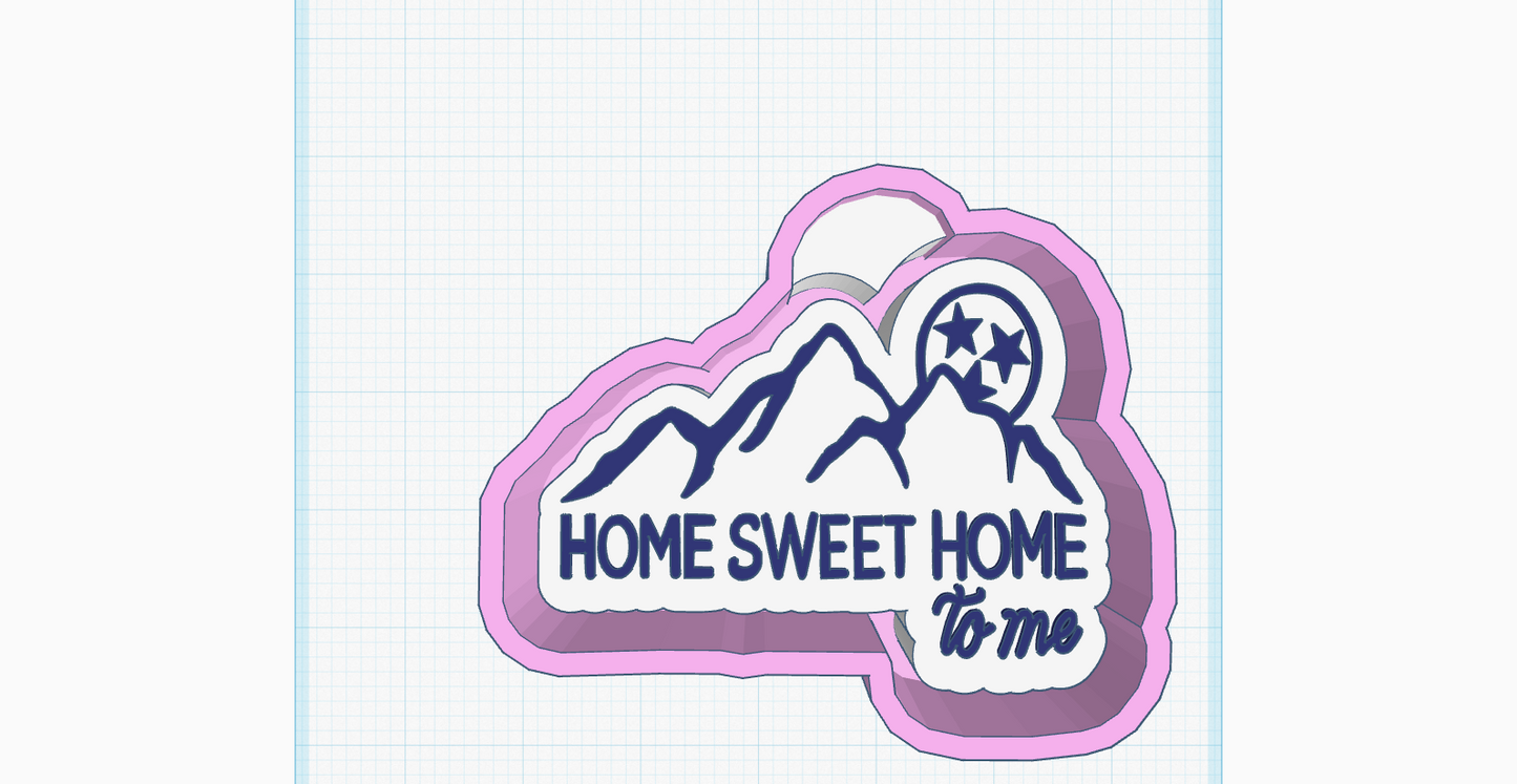 Sweet Home Tennessee Silicone Mold