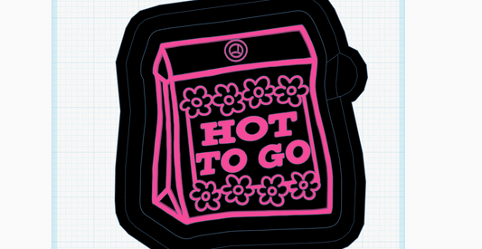 Hot To Go Silicone Mold