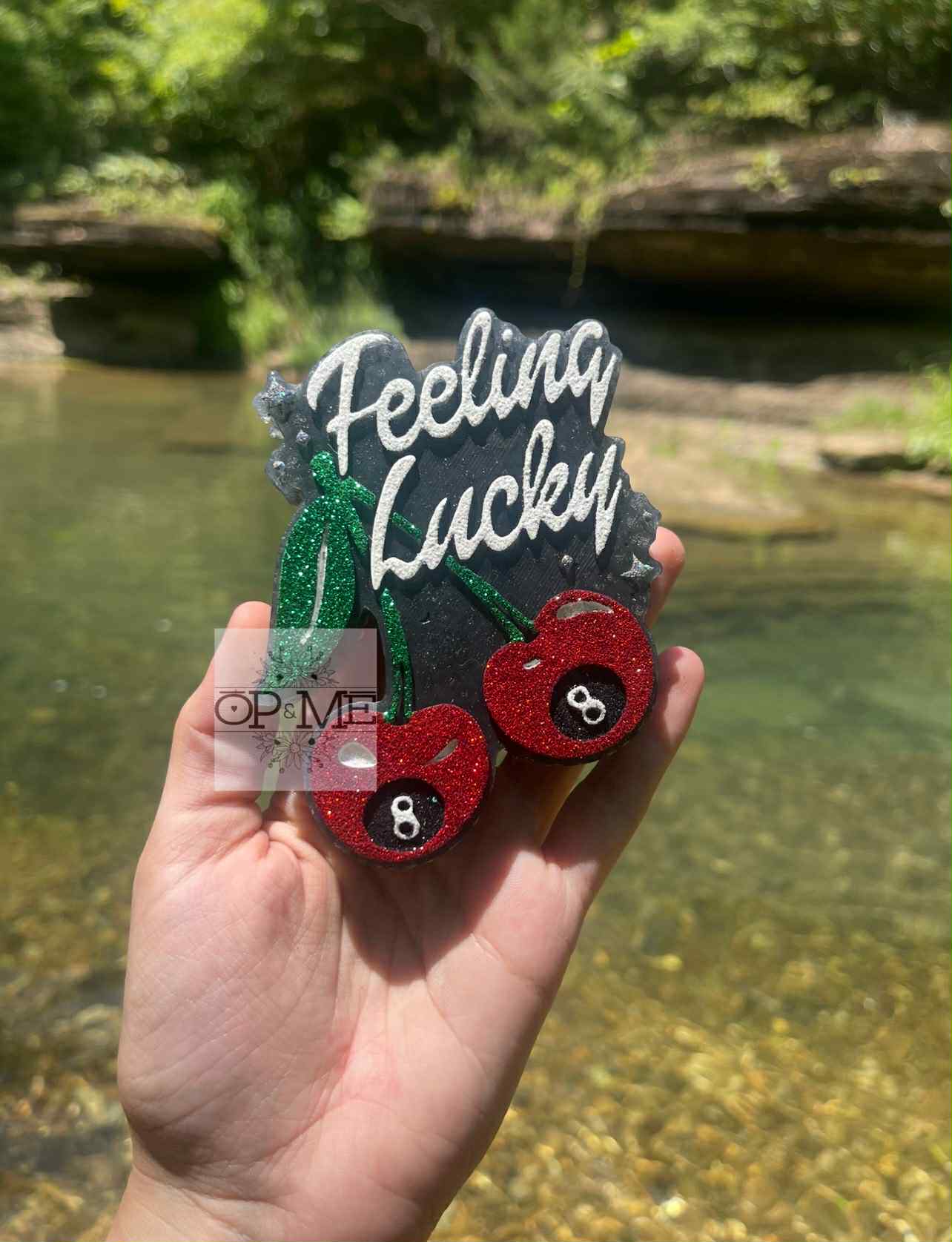 Feeling Lucky Cherry/8's Silicone Mold