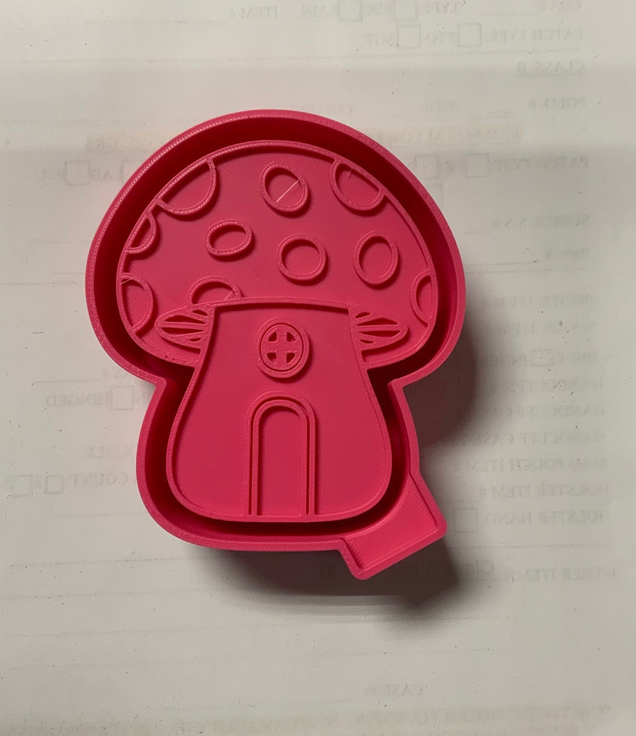 Mushroom House Silicone Mold