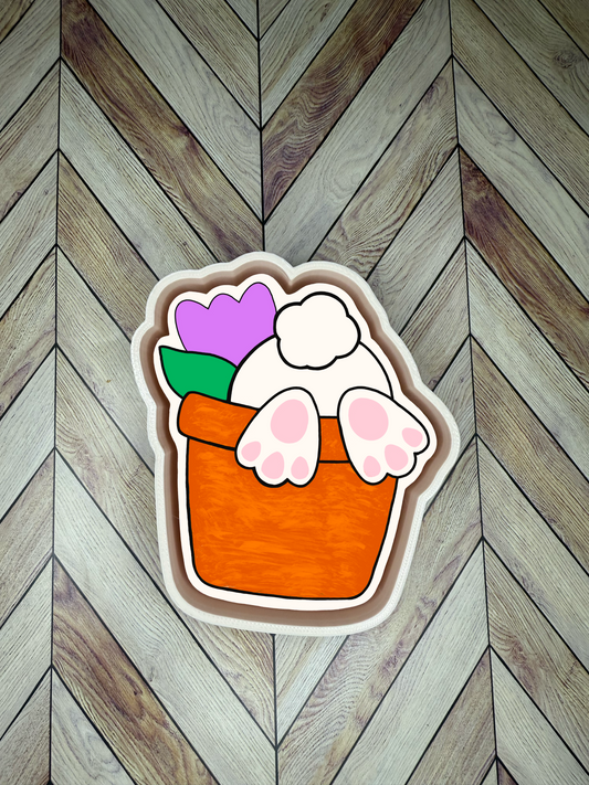 Bunny in Flower Pot