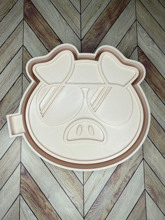 Pig with Glasses