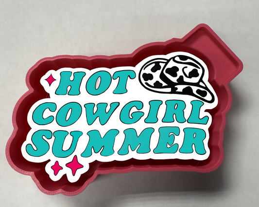 Hot Cowgirl Summer Silicone Mold