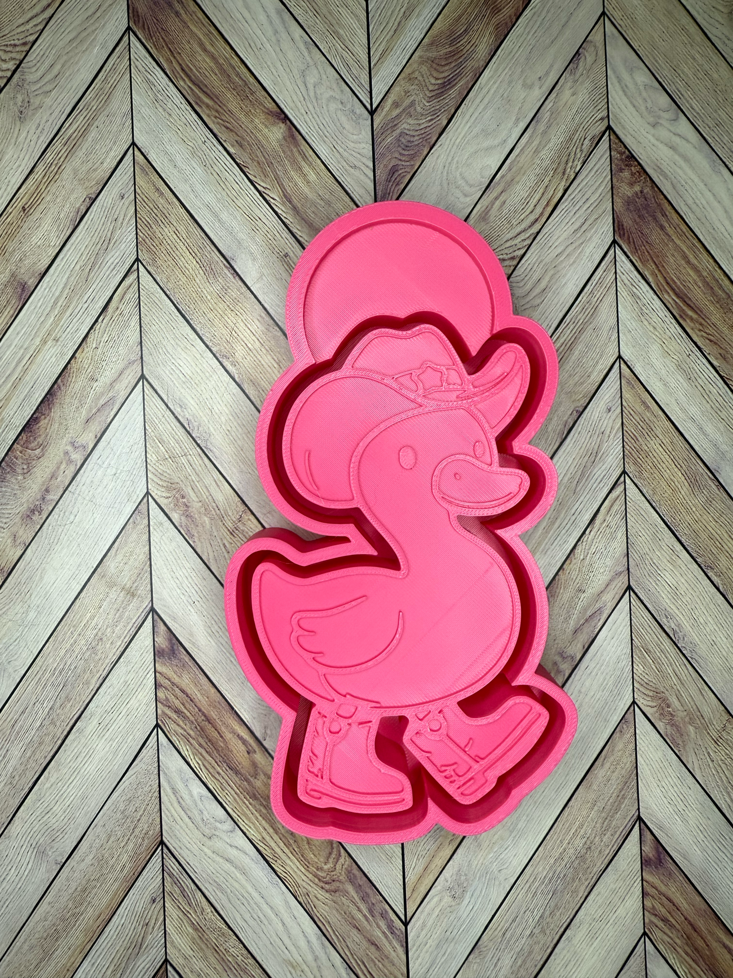 Cowboy Duck Silicone Mold