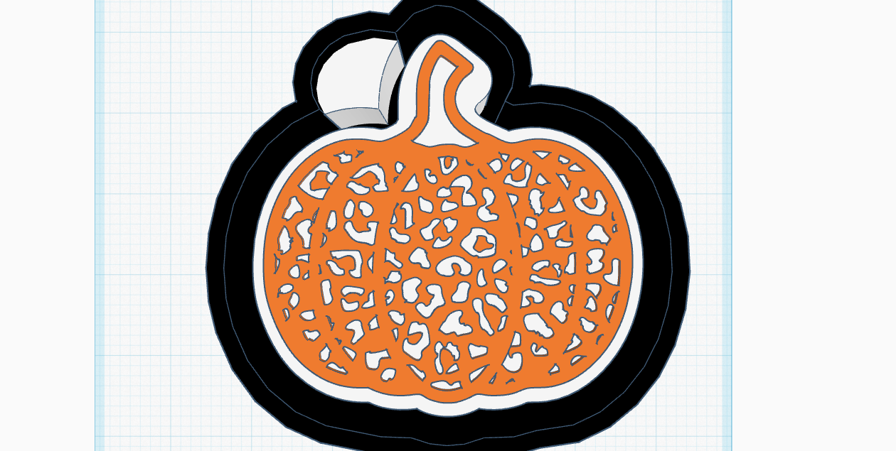 Leopard Pumpkin Silicone Mold