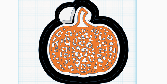 Leopard Pumpkin Silicone Mold