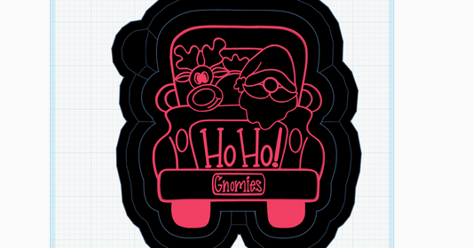 Ho Ho Tailgate Silicone Mold