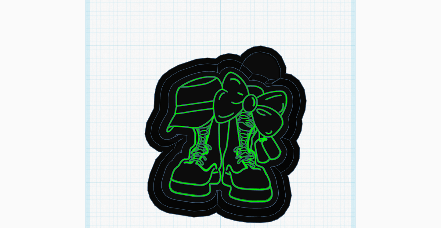 Military Boots Silicone Mold