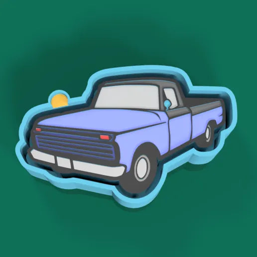 Retro Truck Silicone Mold